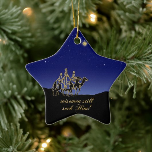 Wisemen Star Ornament (Boom)