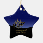 Wisemen Star Ornament (Voorkant)