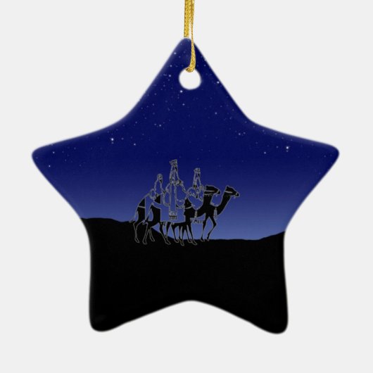 Wisemen Star Ornament (Achterkant)