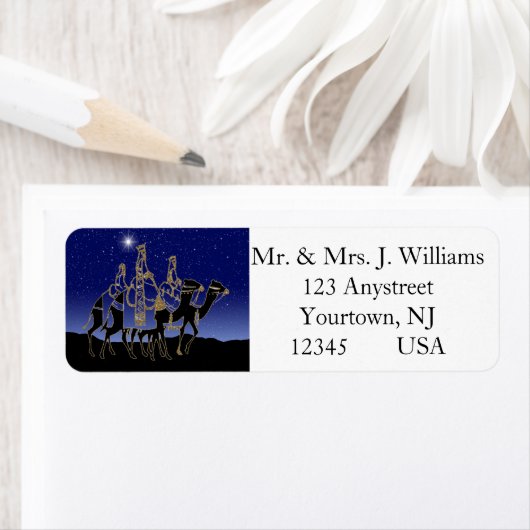 Wisemen zoekt hem nog steeds met kerst etiket (Insitu)