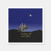 Wisemen zoekt hem nog steeds met kerst servet (Voorkant)