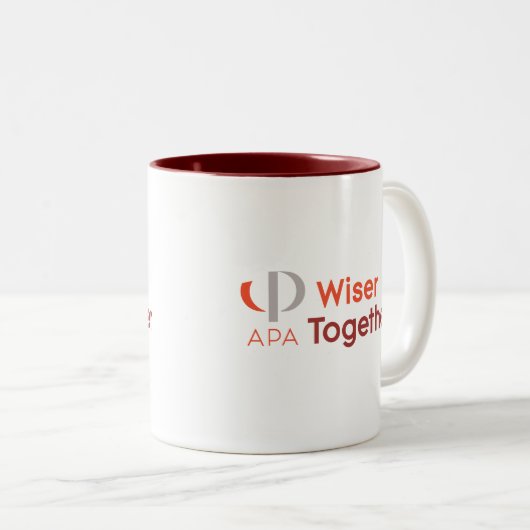 Wiser Samen APA mok (Voorkant rechts)
