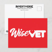 WiseVet - Briefkaart (Voorkant / Achterkant)
