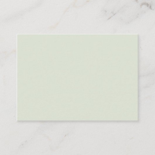 Wisgroen Effen Kleur Informatiekaartje (Voorkant)