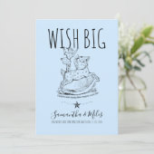 Wish Big Whimsical Announcement Blue (Staand voorkant)