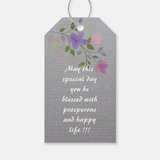 Wish Cadeft Labels Cadeaulabel (Voorkant)