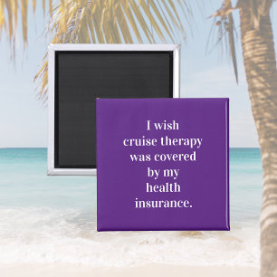 Wish cruise therapy was gedekt door een verzekerin magneet