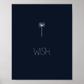 Wish Dandelion Poster (Voorkant)