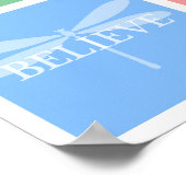 Wish, Dream, Hope, Believe Pastel Patchwork Poster (Hoek)