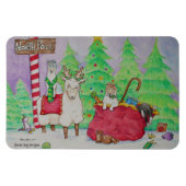 Wish Ewe a Merry Kerstmis Magneet (Horizontaal)