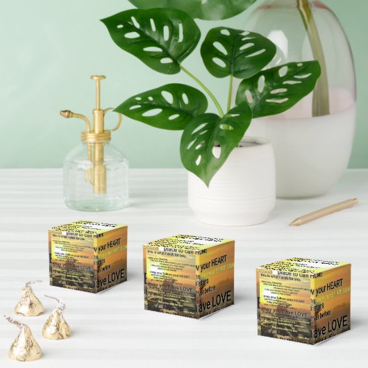 WISH Favor Box van Adiela Akoo Bedankdoosjes (Meervoudige)