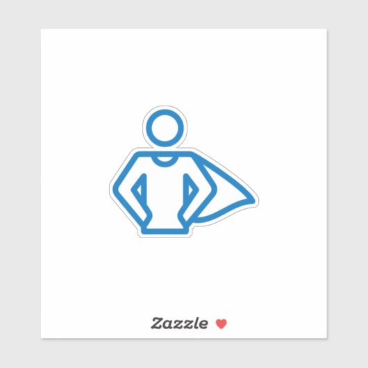 Wish Granters zijn Superhelden! Sticker (Vel)