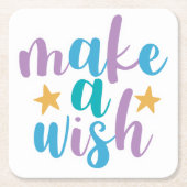 Wish Kartonnen Onderzetters (Voorkant)