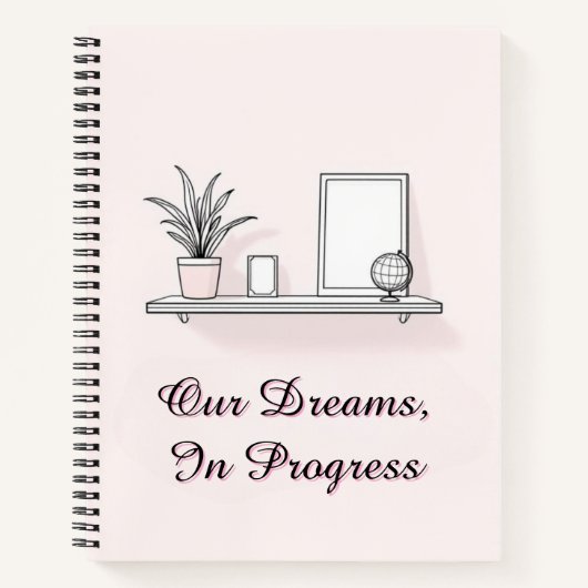 Wish List & Dream Board | Aspirational Floating Notitieboek (Voorkant)