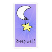 Wish 'Sleep well' - Good night label (Voorkant)