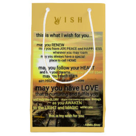 Wish Small Gift Bag van Adiela Akoo Klein Cadeauzakje