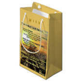 Wish Small Gift Bag van Adiela Akoo Klein Cadeauzakje (Voorkant Gekanteld)