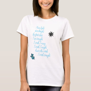 WISH STAR LIGHT STAR BRIGHT T-SHIRT