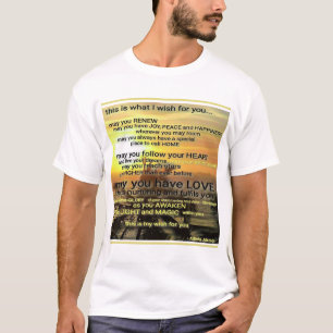 WISH T-shirt van de dichter Adiela Akoo