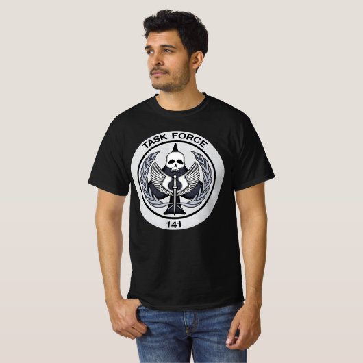 " Wish Task Force 141" T-shirt (Voorkant volledig)