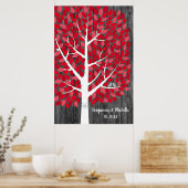 Wish Tree - 250 Leaf Guest Book Alternative Poster (Keuken)