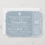 Wish Upon a Star huwelijkskaartuitnodiging Kaart (Voorkant)