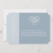 Wish Upon a Star huwelijkskaartuitnodiging Kaart (Achterkant)