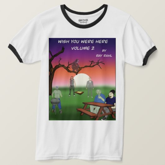 Wish You Were Here 2 Ring T-Shirt (Design voorkant)