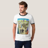 Wish You Were Here 3 Ringer T-Shirt (Voorkant volledig)