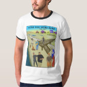 Wish You Were Here 3 Ringer T-Shirt (Voorkant)