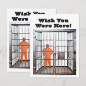 Wish You Were Here Notecard Notitiekaartje (Voorkant / Achterkant)