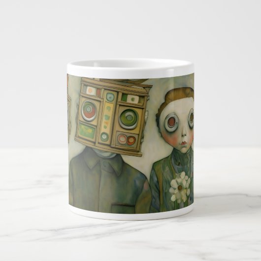 Wish you were here Specialty Mug Grote Koffiekop (Voorkant)