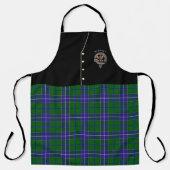 Wishart Clan Badge & Tartan Kilt Schort (Voorkant)