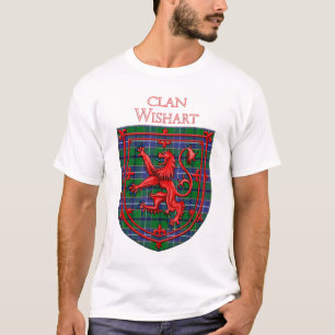 Wishart Hunting Tartan Scottish Pset T-shirt
