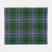 Wishart Jachtplaid Fleece Deken (Voorkant (Horizontaal))