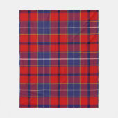 Wishart Schotse Plaid Fleece Deken (Voorkant)