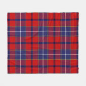 Wishart Schotse Plaid Fleece Deken (Voorkant (Horizontaal))