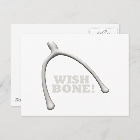 Wishbone Briefkaart (Voorkant / Achterkant)