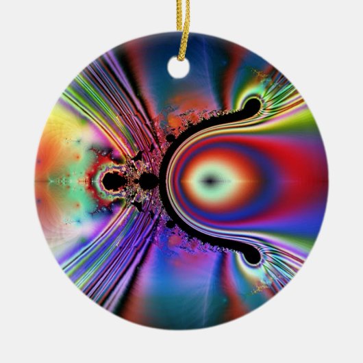 Wishbone Fusion Keramisch Ornament (Voorkant)