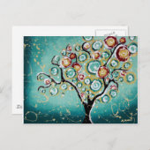 "Wishes" Briefkaart (Voorkant / Achterkant)