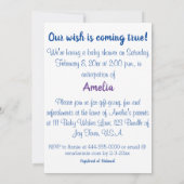 Wishes Come True Schattigee Genie Girl Doll Baby s Kaart (Achterkant)