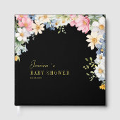 Wishes for Baby! Wildflower, Baby Shower Gastenboek (Voorkant)