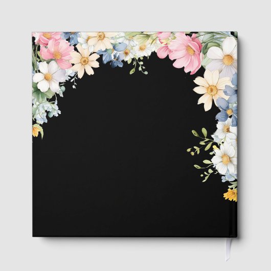 Wishes for Baby! Wildflower, Baby Shower Gastenboek (Achterkant)