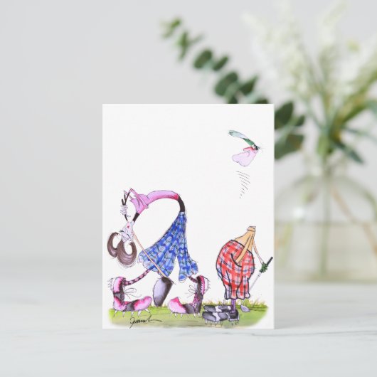 Wishful Thinking - Golf, Tony Fernandes Briefkaart (Staand voorkant)