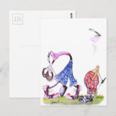 Wishful Thinking - Golf, Tony Fernandes Briefkaart (Voorkant / Achterkant)