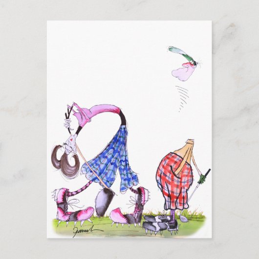 Wishful Thinking - Golf, Tony Fernandes Briefkaart (Voorkant)