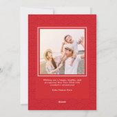 Wishful Words Chinese nieuwjaarskaart Feestdagenkaart (Achterkant)