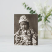 Wishham Indiaas kind Briefkaart (Staand voorkant)