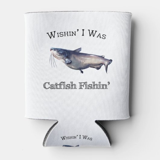 Wishin I was de vangst van vis Blikjeskoeler (Voorkant)