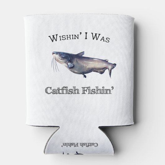 Wishin I was de vangst van vis Blikjeskoeler (Achterkant)
